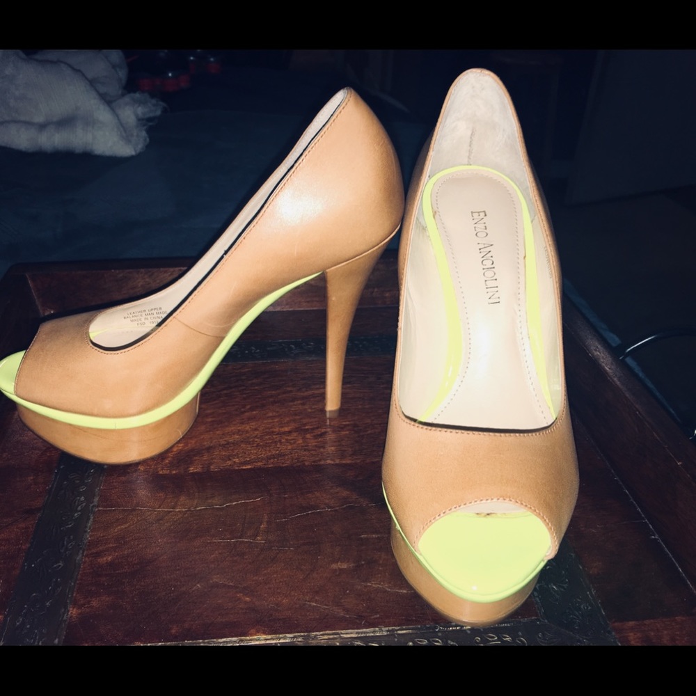 Enzo Angiolini womens Platform Heals; NEVER WORE‼️